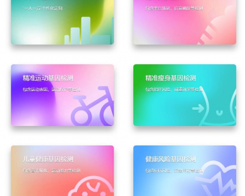 基因检测项目-人体说明书-汉德森-欧飞基因-恒艾健康产业园