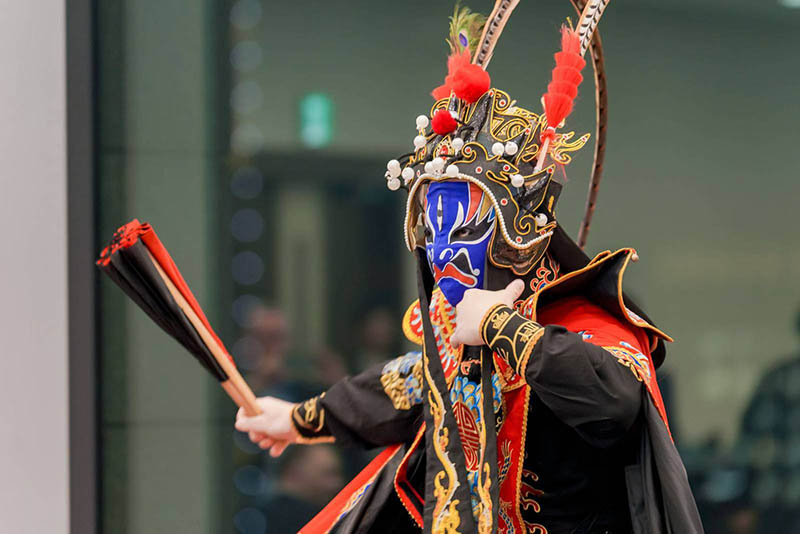 东瀛变脸秀・非遗添彩庆盛典！东京变脸脸谱表演小魔术喷火表演庆典助兴活动