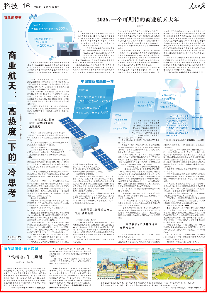 人民日报关注“华龙一号”：三代核电，自主跨越