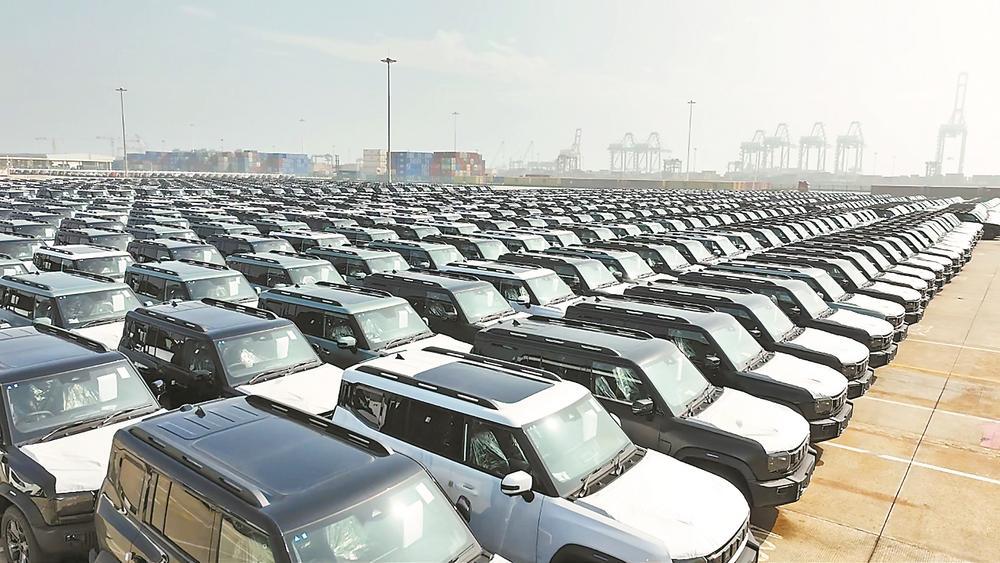 福建日报：远超历年同期水平！福州港江阴港区今年前2个月出口12565辆汽车